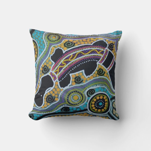 Almofada Cushion do Travesseiro Platypus Dreaming (Frente)