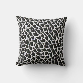 Almofada Cushion Elegante Preto e Branco