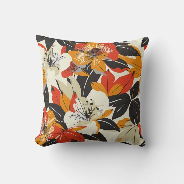 Almofada Cushion Floral Vibrante (Frente)