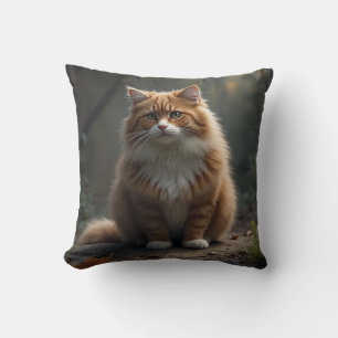 Almofada Cushion Florestal Norueguês Realista