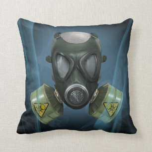 Almofada Cushion Gasmask de Risco de Biografia