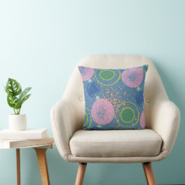 Almofada Cushion Glaucus Planets Beaded