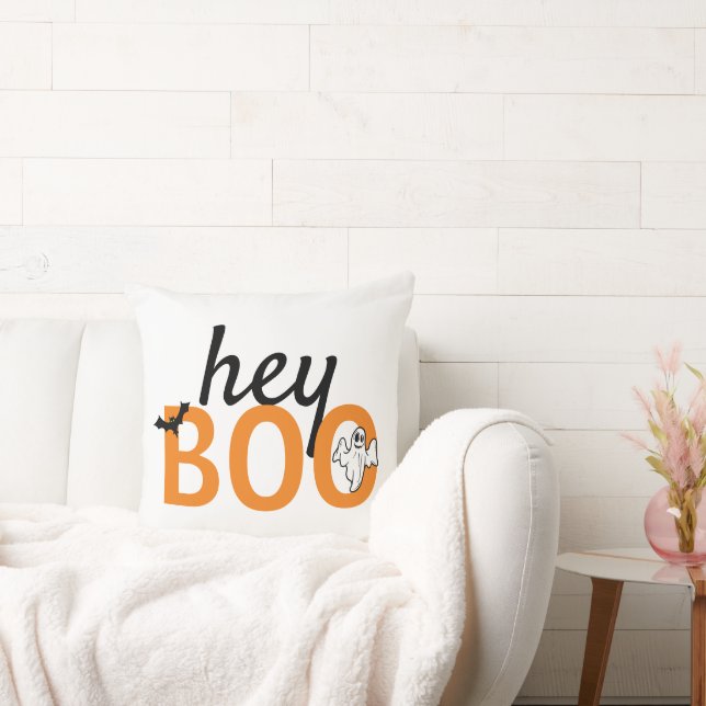 Almofada Cushion - hey BOO Ghost / Bats (Sofá)