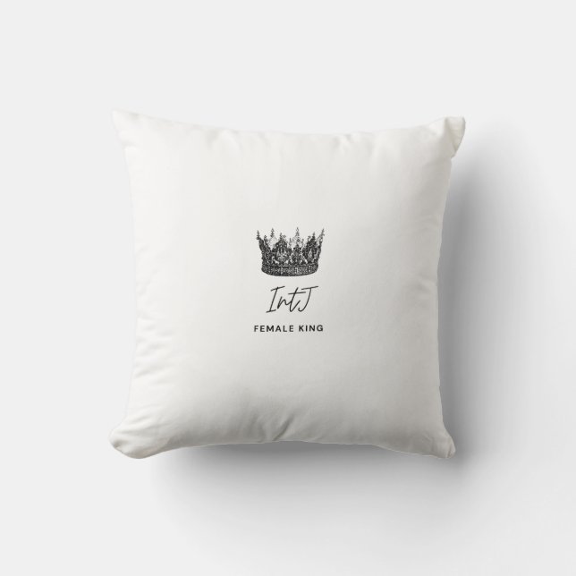 Almofada cushion Intj Female king Intj (Frente)