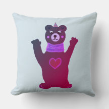 Cushion Kids Room Brown Lady Urso