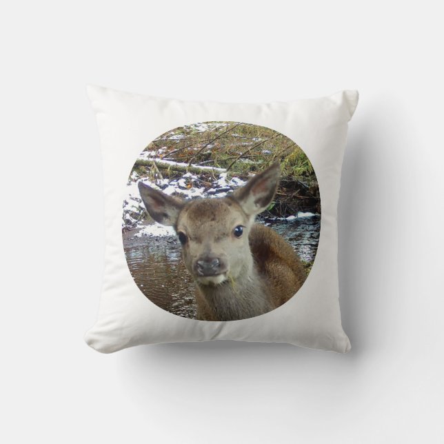 Almofada Cushion lombar de veado reversível (Frente)