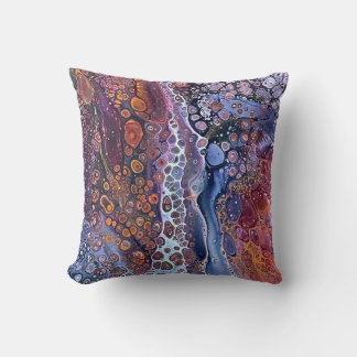 Almofada Cushion Modern Fluid Art Unisex