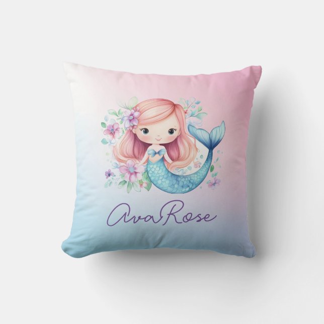 Almofada Cushion Personalizado De Enfermeiras De Sereia Bon (Frente)