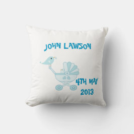 Almofada Cushion Personalizado do Menino Azul-Bonito