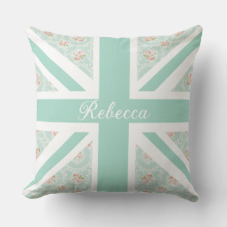 Almofada Cushion Rosa do Jardim do Union Jack British