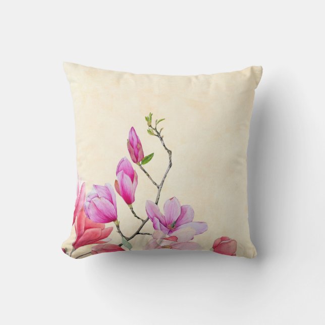 Almofada Cushion Scatter Magnolia Rosa (Frente)