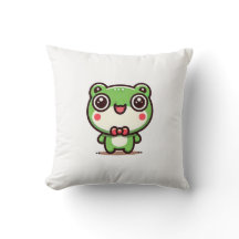 Cushion verde-Sapo encantador