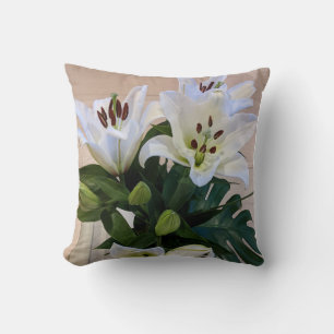 Almofada Cushion White Lily