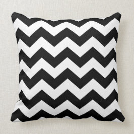 Almofada Cushion - Zigzags preto e branco