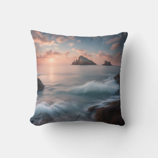 Almofada Cushions sobre um magnífico fundo marinho