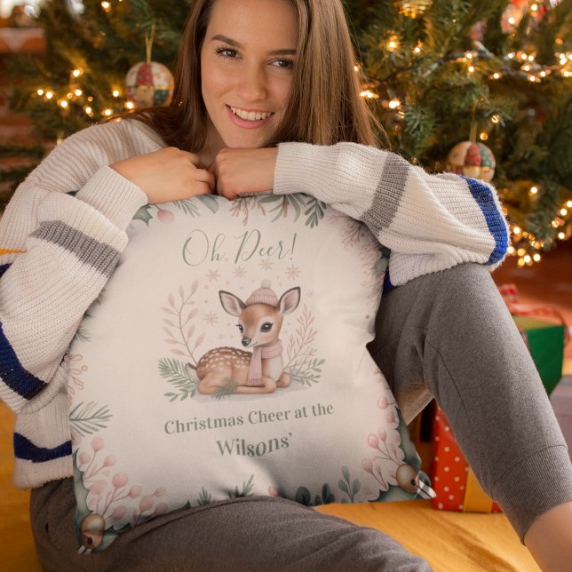 Almofada Custom Family Christmas (Criador carregado)