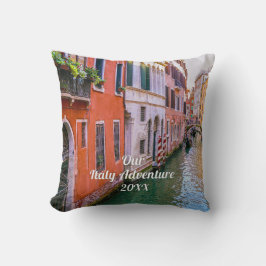 Almofada Custom Family Italy Trip Photo