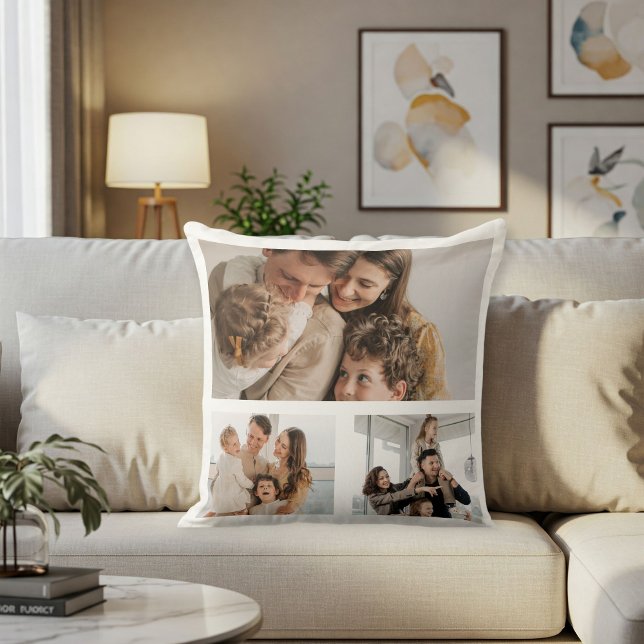 Almofada Custom photo collage pillow, Personalized photo  (Criador carregado)