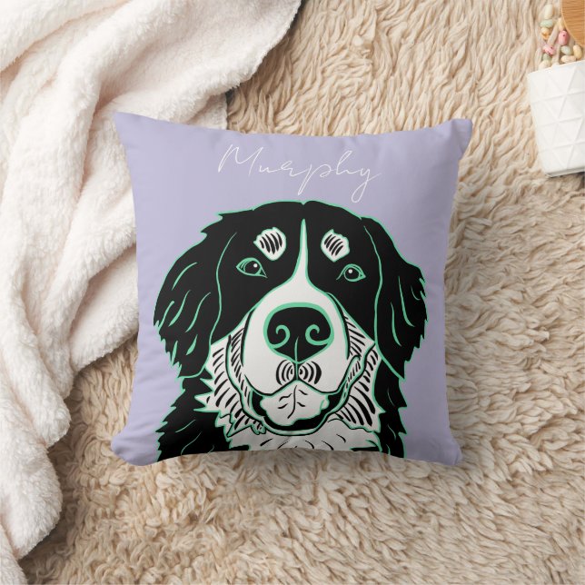 Almofada Customizable Bernese Mountain Dog   (Cobertor)