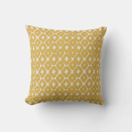 Almofada Customizable Boho Mustard Diamonds Cushion