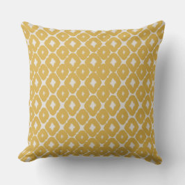 Almofada Customizable Boho Mustard Diamonds Cushion