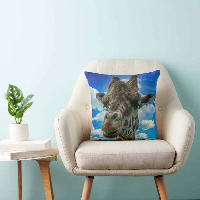 Almofada Cute and Colorful Llama Throw Pillow (Cadeira)