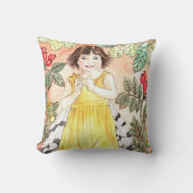 Almofada Cute Autumn Fairy Cushion (Frente)
