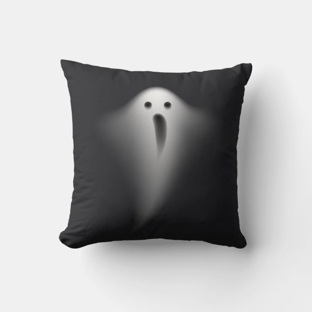 Almofada Cute Black Ghost (Frente)