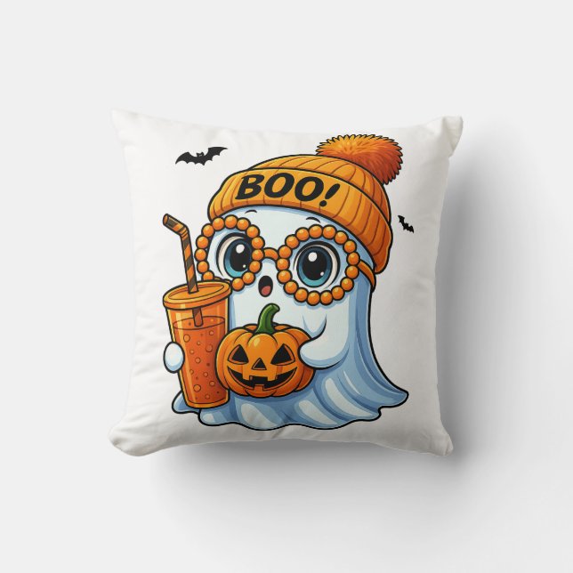 Almofada Cute-Bougee-Ghost-Halloween (Frente)