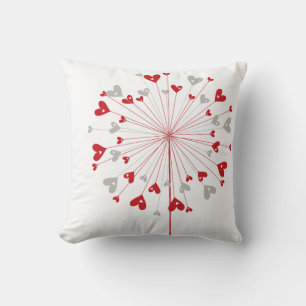 Almofada Cute Caprichosa Amor Dandelion Corações V