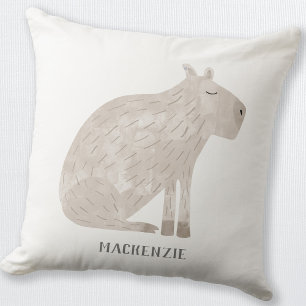 Almofada Cute Capybara Personalizada
