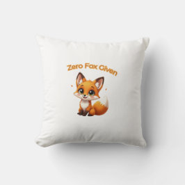 Almofada Cute Cartoon Fox – Adorable Kawaii Style