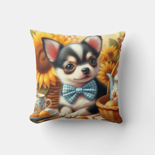 Almofada Cute Chihuahua Puppy (Frente)