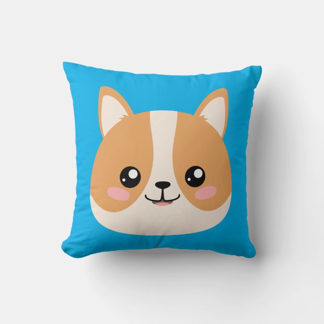 Almofada Cute Corgi (Frente)