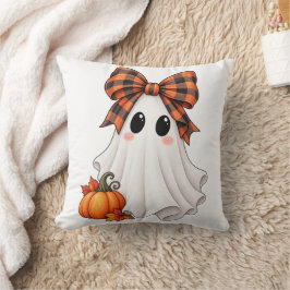 Almofada Cute Halloween Ghost Throw Pillow| Espanto Mágico