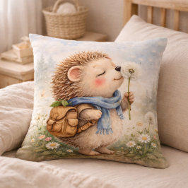 Almofada Cute Hedgehog Dandelion Kids Room & Nursery