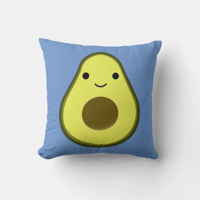 Almofada Cute Kawaii Avocado (Frente)