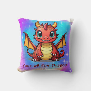 Almofada Cute Kawaii Chinês Ano Zodíaco do Dragão