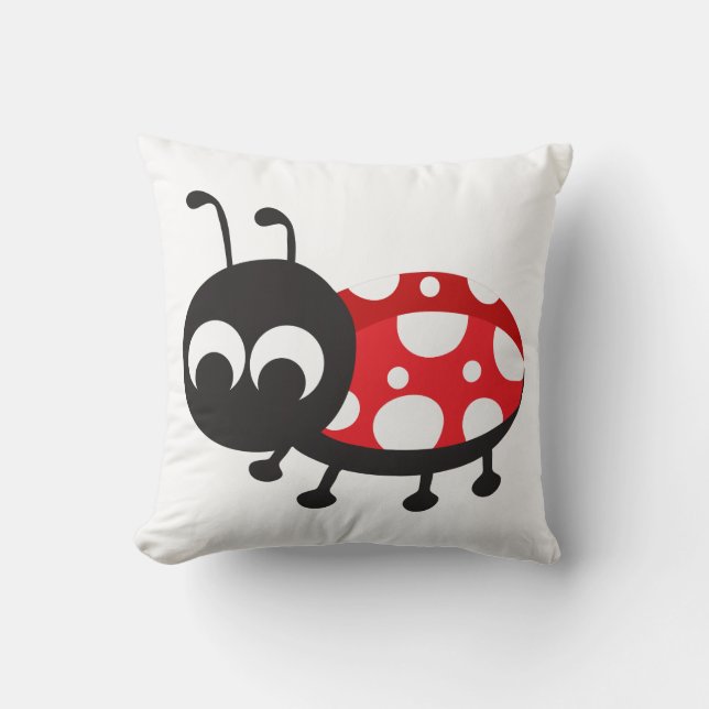 Almofada Cute Ladybug (Frente)