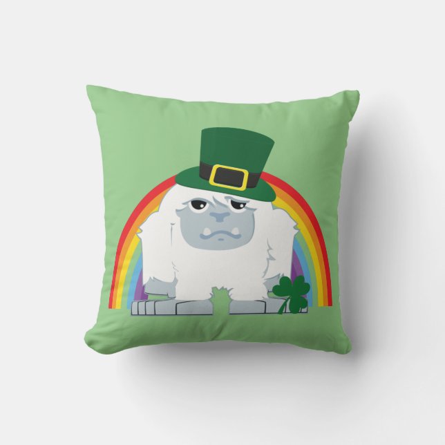 Almofada Cute Leprechaun Yeti (Frente)