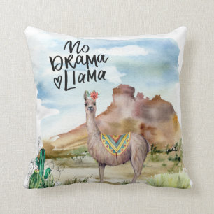 Almofada Cute Llama Drama