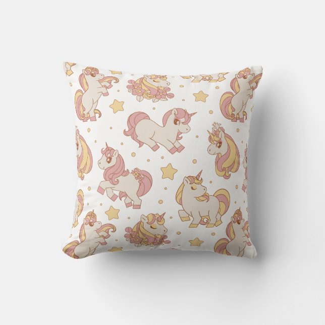 Almofada Cute Pastel Unicorn (Frente)