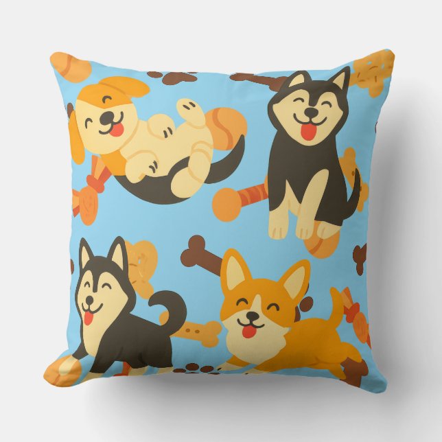 Almofada Cute Puppies (Frente)