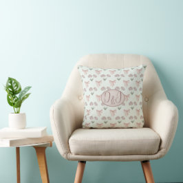 Almofada Cutesy Mint Coquette, Amor Impresso