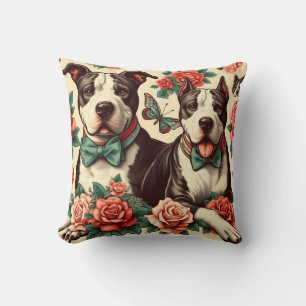 Almofada Cuz Vintage American Pit Bull Terrier