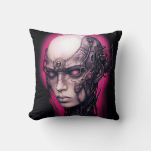 Almofada Cyborg Girl Legal Teen Pink Neon