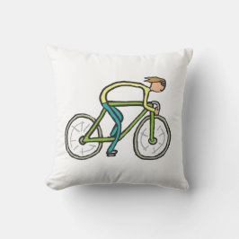 Almofada Cycling Stickman