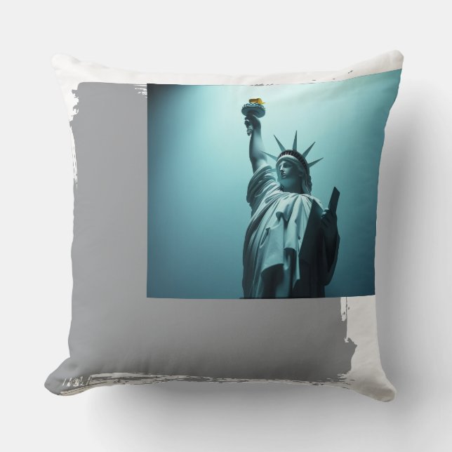 Almofada da Estátua da Liberdade (Frente)