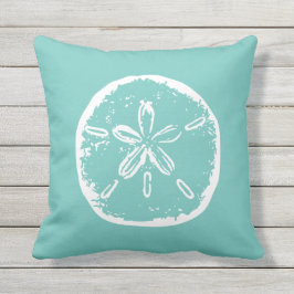 Almofada Da praia rústica do dólar de areia da cerceta