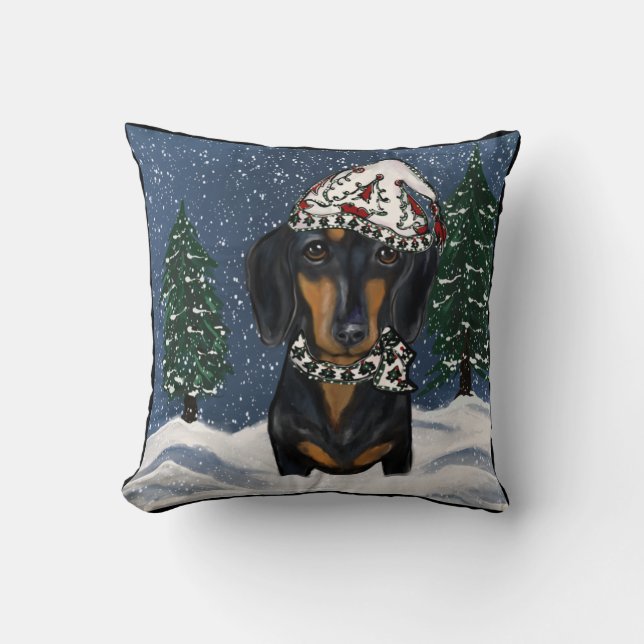 Almofada Dachshund (Frente)